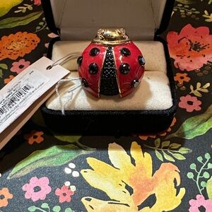 KATE SPADE little Ladybug Ring NWT sz5(?small) NWT